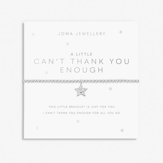 Joma Jewellery A Little 'Can't Thank You Enough' Bracelet