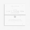 Joma Jewellery A Little 'Can't Thank You Enough' Bracelet