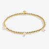 Joma Jewellery Anklet Three Pearl Anklet