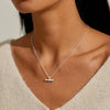 Joma Jewellery Style Stories Heart T-Bar Necklace