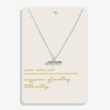 Joma Jewellery Style Stories Heart T-Bar Necklace