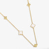 Joma Jewellery Style Stories Mother Of Pearl Clover Necklace