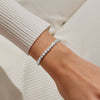 Joma Jewellery Bracelet Bar Heart Cubic Zirconia Tennis Bracelet
