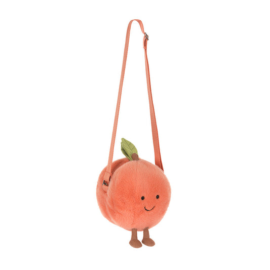 Jellycat  Amuseables Peach Shoulder Bag