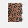 Caroline Gardner Leopard Print A5 Spiral Notebook