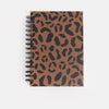 Caroline Gardner Leopard Print A5 Spiral Notebook