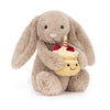 Jellycat Bashful Beige Bunny Birthday