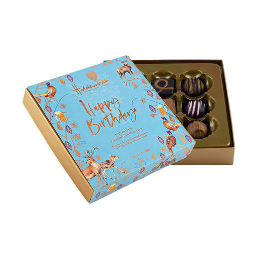 Holdsworth Happy Birthday Blue Gift Box 110g