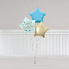 Blue and Gold Birthday Bunch