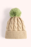 Elise Bobby Hat - Cream/Sage