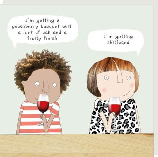 “I’m Getting Gooseberry Bouquet…” Card