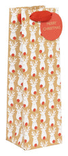 Reindeer Kraft Christmas Gift Bag