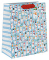 Jolly Snowman Christmas Gift Bag
