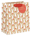 Reindeer Kraft Christmas Gift Bag