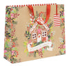 Gingerbread Kraft Gift Bag