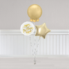 Gold Orb Birthday Bunch