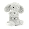 Jellycat Huddles Grey Elephant