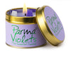 Lily Flame Parma Violets Scented Candle Tin