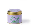 Lily Flame Parma Violets Scented Candle Tin