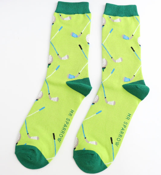 Mr Sparrow Golf Socks