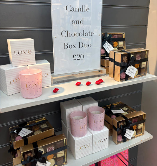 Candle and Chocolate Box Duo