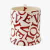 Emma Bridgewater L.O.V.E Polka Red 1/2 Pint Mug