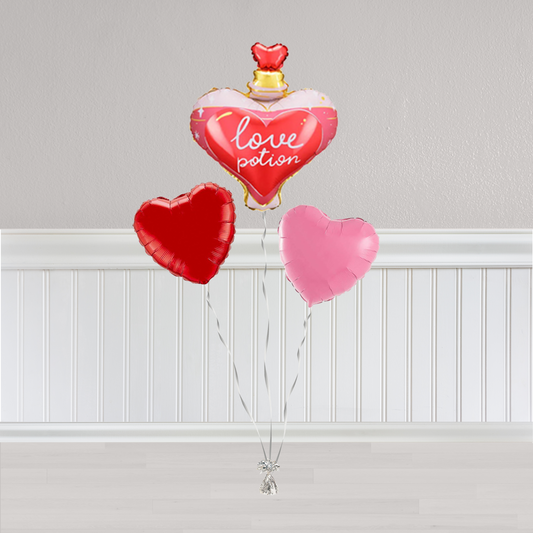 Valentines Love Potion Balloon Bunch