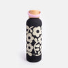 Caroline Gardner Mono Floral Metal Water Bottle