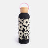 Caroline Gardner Mono Floral Metal Water Bottle