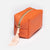 Caroline Gardner Orange Mini Cube Cosmetic Bag
