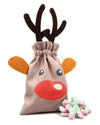 Reindeer Drawstring Bag