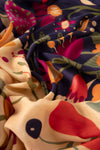 Scandi Two-Toned Floral Scarf