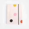 Caroline Gardner Pink Dotty Small Chunky Notebook