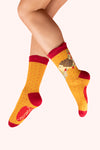 Nestling Hedgehogs Ankle Socks