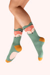Foxy Character Ankle Socks