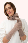 Sofia Long Gloves -Caramel