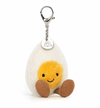 Jellycat Amuseable Happy Boiled Egg Bag Charm