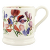 Emma Bridgewater Flowers Sweet Pea Multi 1/2 Pint Mug