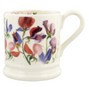 Emma Bridgewater Flowers Sweet Pea Multi 1/2 Pint Mug