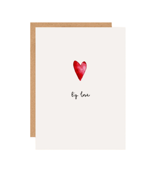 Big Love Mini Card