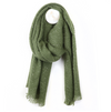 Khaki Scarf With Sequin Detail