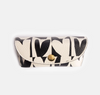 Caroline Gardner Mono Checkmate Hearts Flap Glasses Case