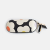 Caroline Gardner Multi Flower Charcoal Zip Around Glasses Case