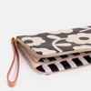 Caroline Gardner Mono Floral Travel Pouch