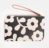 Caroline Gardner Mono Floral Travel Pouch
