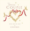 Heart BowSpecial Couple Christmas Card