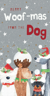 Merry Woofmas From The Dog Christmas Card
