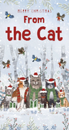 From The Cat Feline Ensemble Christmas Card