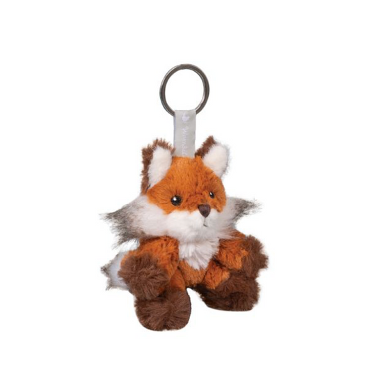 Autumn Fox Plush Character Keyring