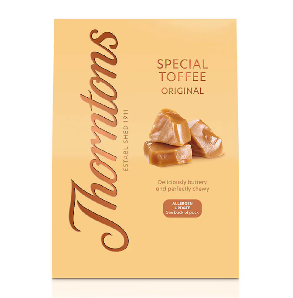 Thorntons Original Special Toffee Carton
